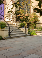 ANDLC-First United Presb Church Front Courtyard and benches-left_thumb